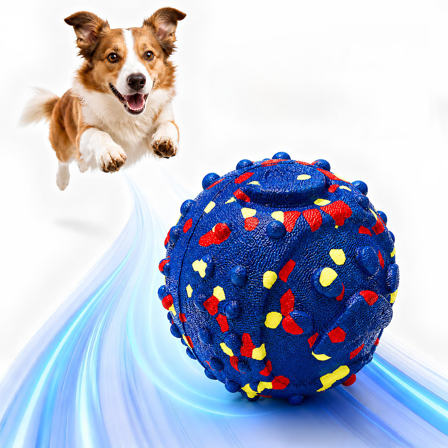 Smart Interactive Dog Toys For Large Dogs, 3.1 Inch Auto Lightweight Moving Dog